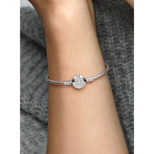 Pandora Moments 599046C01-20, Βραχιόλι, Ασήμι