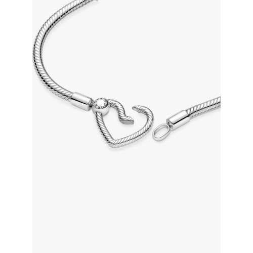 Pandora Moments 599539C00-17, Βραχιόλι, Ασήμι, Καρδιά