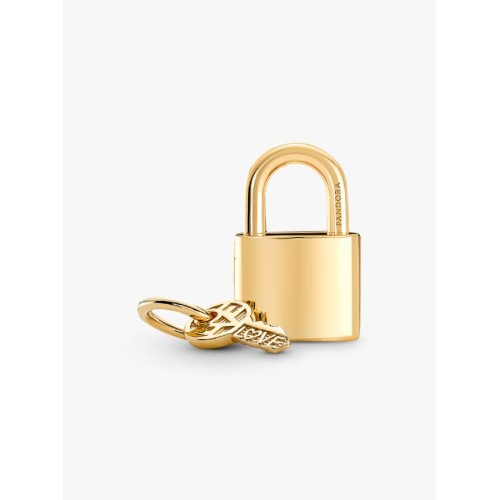 Pandora Moments 760088C01, Σύμβολο/Pendant, Επιχρυσωμένο Ασήμι, Κλειδαριά