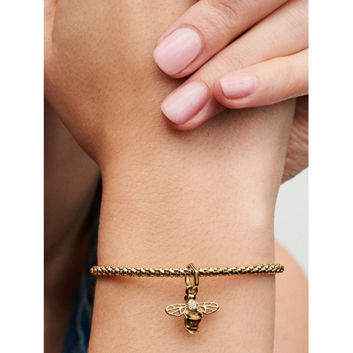 Pandora Moments 762672C01, Σύμβολο/Pendant, Επιχρυσωμένο Ασήμι, Μέλισσα