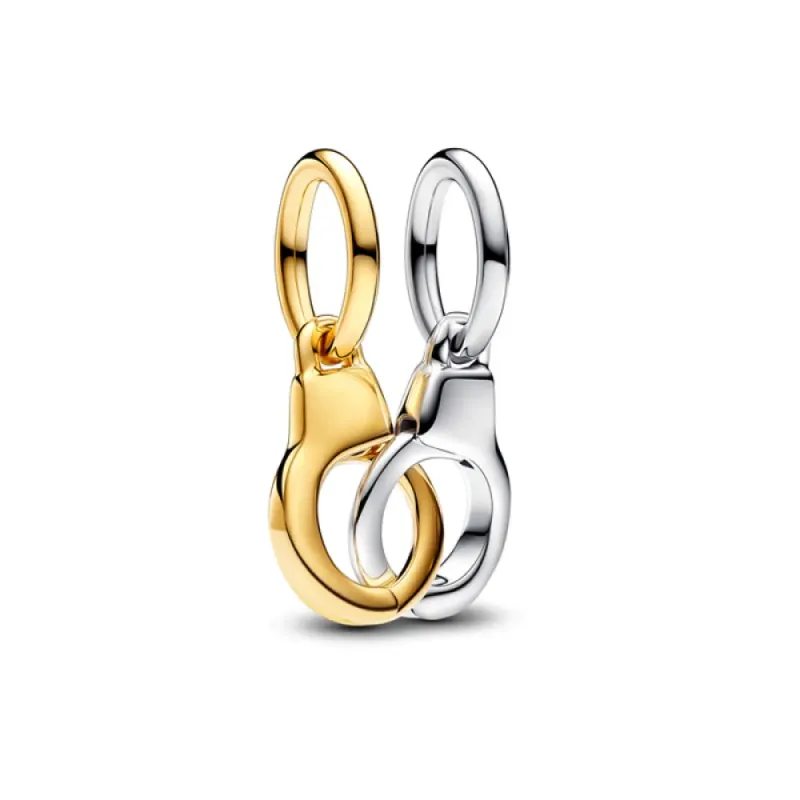Pandora Moments 763435C00, Σύμβολο/Pendant, Ασήμι, Διπλή Χειροπέδα