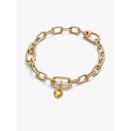 Pandora ME 763862C01, Σύμβολο/Pendant, Επιχρυσωμένο Ασήμι, Καρδιά