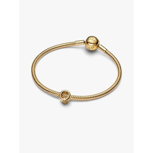 Pandora Moments 763963C00, Σύμβολο/Pendant, Επιχρυσωμένο Ασήμι, Γράμμα Q