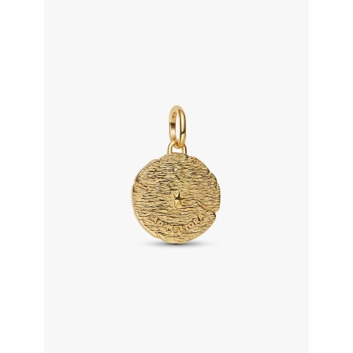 Pandora ME 764081C01, Σύμβολο/Pendant, Επιχρυσωμένο Ασήμι, Στρόγγυλο με διασταυρωμένα βέλη