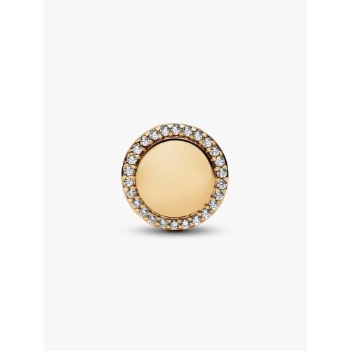 Pandora Moments 768747C01, Σύμβολο/Pendant, Επιχρυσωμένο Ασήμι, Στυλ Κουμπιού