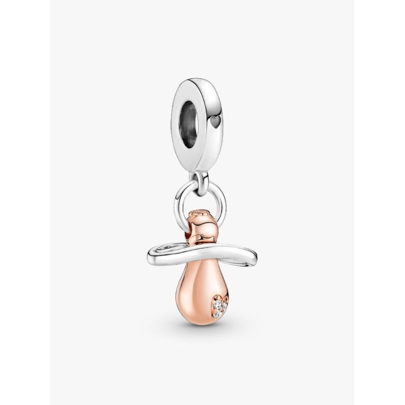 Pandora Moments 781490C01, Σύμβολο/Pendant, Ροζ Χρυσό, Πιπίλα
