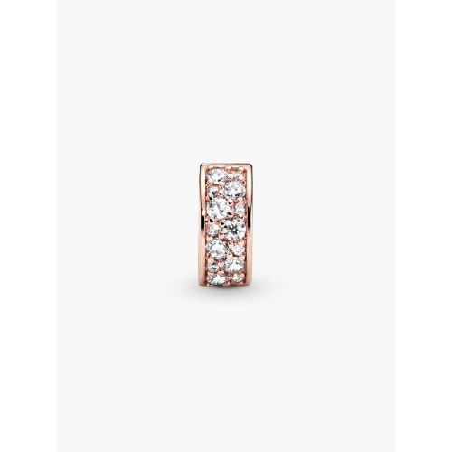 Pandora Moments 781817CZ, Σ΄υμβολο-Pendant, Κλιπ με διαφανή Pave