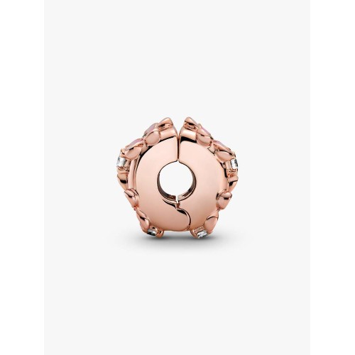 Pandora Moments 782243C00, Σύμβολο-Pendant, Ροζ Χρυσό, Σμάλτος, Μαργαρίτες