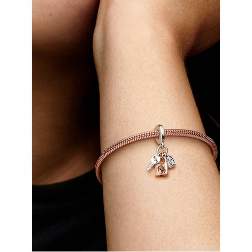 Pandora Moments 782506C01, Σύμβολο/Pendant, Ασήμι