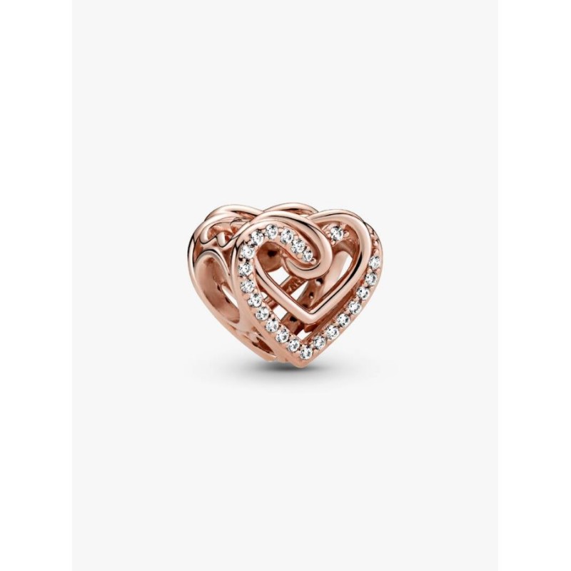 Pandora Moments 789270C01, Σύμβολο/Pendant, Ροζ Χρυσό, Καρδιά
