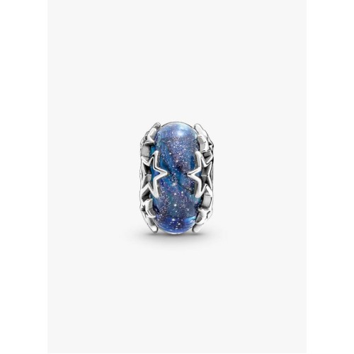 Pandora Moments 790015C00, Σύ,μβολο/Pendant, Ασήμι, Μπλε Murano