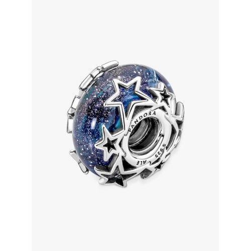 Pandora Moments 790015C00, Σύ,μβολο/Pendant, Ασήμι, Μπλε Murano