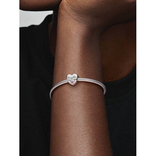 Pandora Moments 791726PCZ, Σύμβολο-Pendant, Ασήμι, Καρδιά