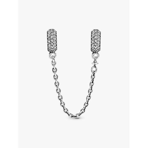 Pandora Moments 791736CZ-05, Σύμβολο-Pendant, Ασήμι, Αλυσίδα Ασφαλείας