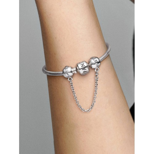 Pandora Moments 791788-05, Σύμβολο-Pendant, Ασήμι, Αλυσίδα Ασφαλείας