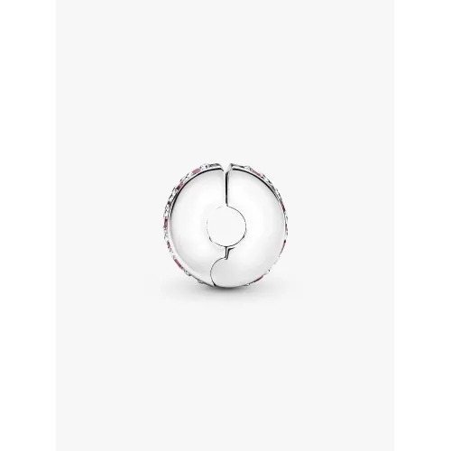 Pandora Moments 791817PCZ, Σύμβολο-Pendant, Ασήμι, Κλιπ Ροζ Pave