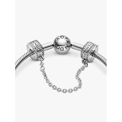 Pandora 792057CZ-05, Σύμβολο-Pendant, Ασήμι, Αλυσίδα Ασφαλείας