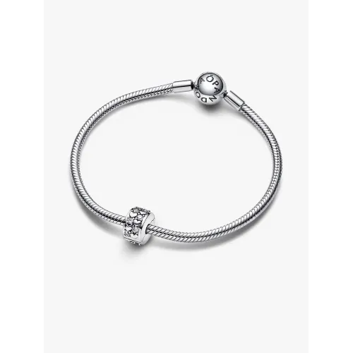 Pandora Moments 792235C01, Σύμβολο-Pendant, Ασήμι, Κλιπ Καρδιές