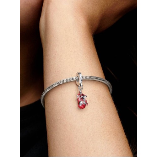 Pandora 792323C01 Marvel, Σύμβολο-Pendant, Ασήμι, Spiderman