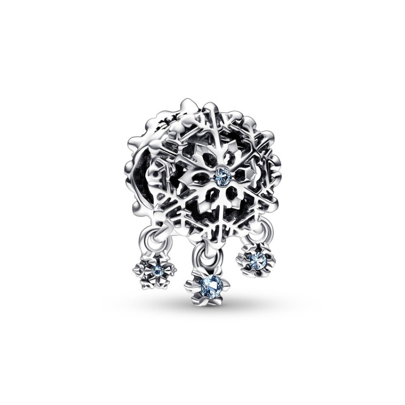 Pandora Moments 792367C01, Σύμβολο/Pendant, Ασήμι, Χιονονυφάδα
