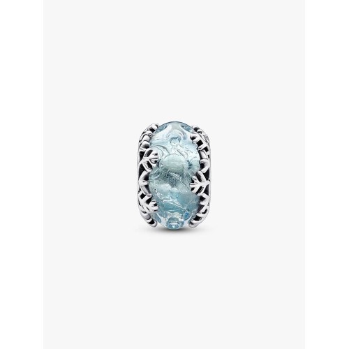 Pandora Moments 792377C00, Σύμβολο-Pendant, Ασήμι, Murano, Χιονονυφάδα