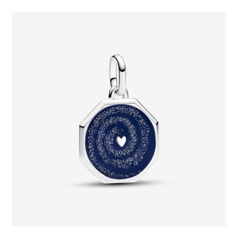 Pandora ME 793040C01, Σύμβολο/Pendant, Ασήμι, Καρδιά Γαλαξιάς