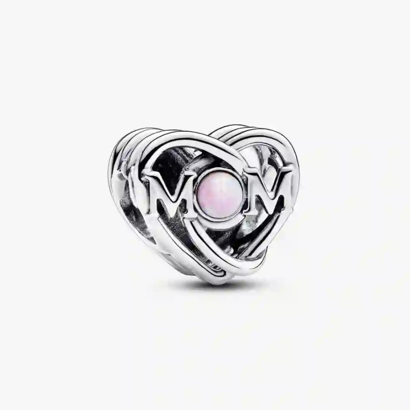 Pandora Moments 793233C01, Σύμβολο/Pendant, Ασήμι, Μαμά