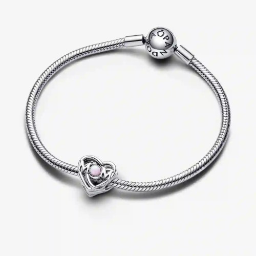 Pandora Moments 793233C01, Σύμβολο/Pendant, Ασήμι, Μαμά