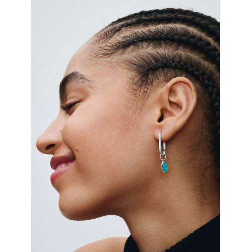 Pandora Me 793388C01, Σύμβολο/Pendant, Ασήμι, Τιρκουάζ Λίθος