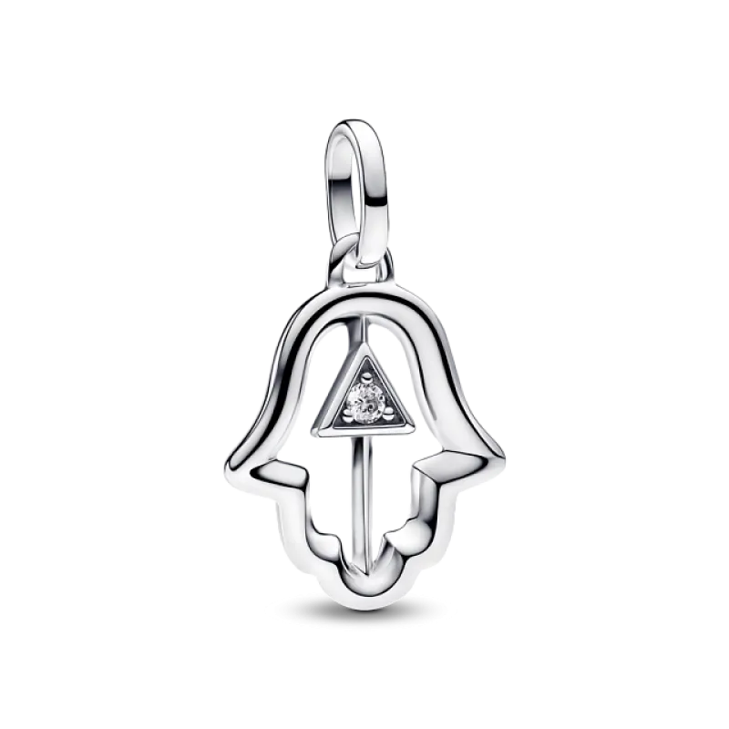 Pandora Me 793411C01, Σύμβολο/Pendant, Ασήμι, Χέρι τς Φατιμά
