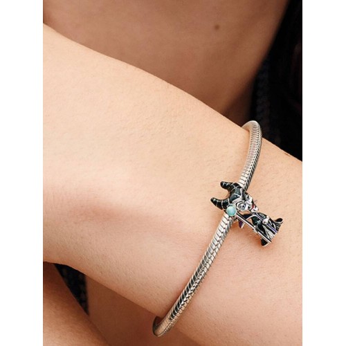 Pandora Disney 793423C01, Σύμβολο/Pendant, Ασήμι, Maleficent