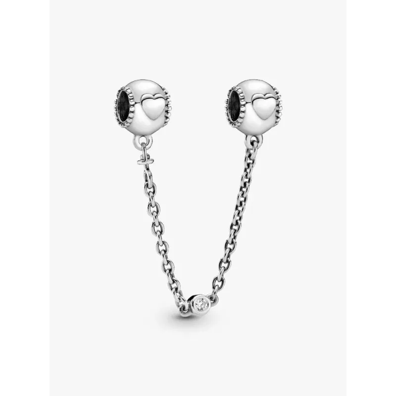 Pandora Moments 796457CZ-05, Σύμβολο-Pendant, Ασήμι, Αλυσίδα Ασφαλείας