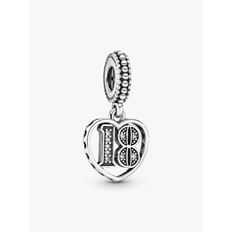 Pandora Moments 797262CZ, Σύμβολο-Pendant, Ασήμι, Καρδιά