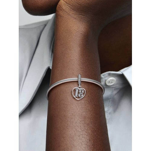 Pandora Moments 797262CZ, Σύμβολο-Pendant, Ασήμι, Καρδιά