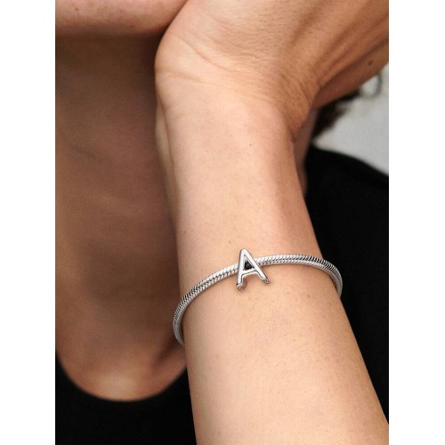 Pandora Moments 797455, Σύμβολο/Pendant, Ασήμι, Γράμμα Α