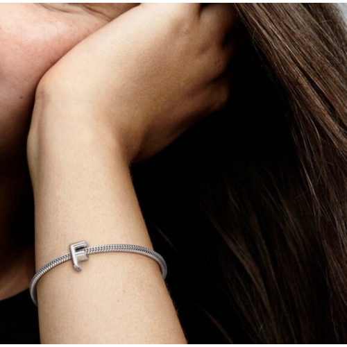 Pandora 797460, Σύμβολο-Pendant, Ασήμι, Γράμμα F