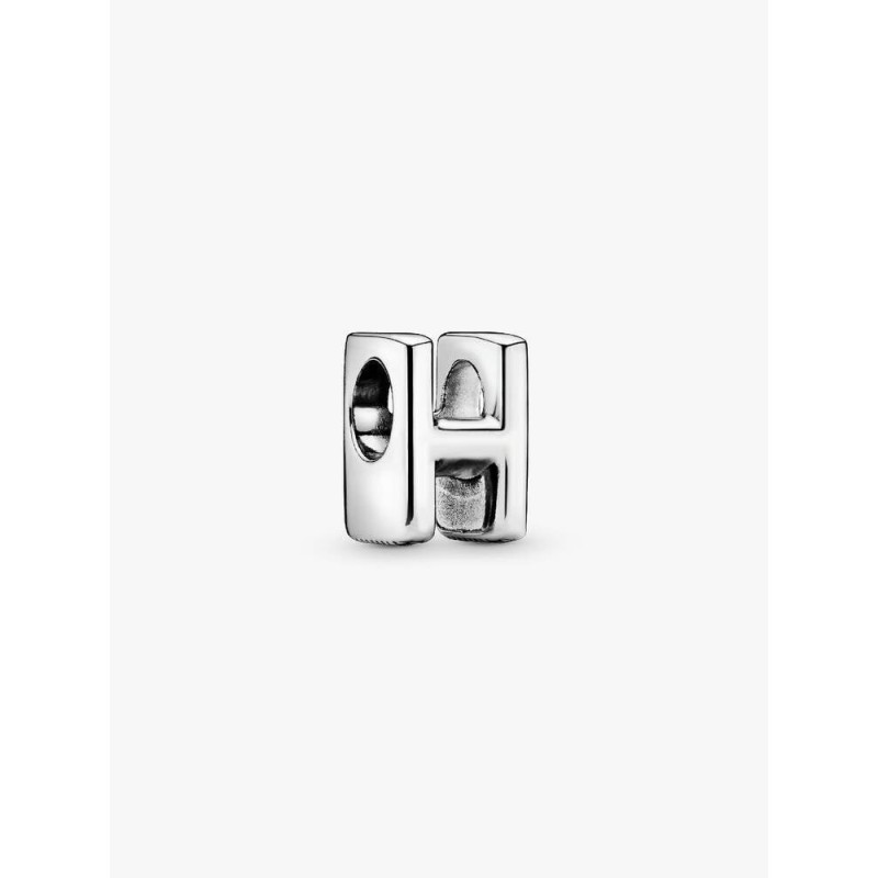 Pandora Moments 797462, Σύμβολο/Pendant, Ασήμι, Γράμμα Η