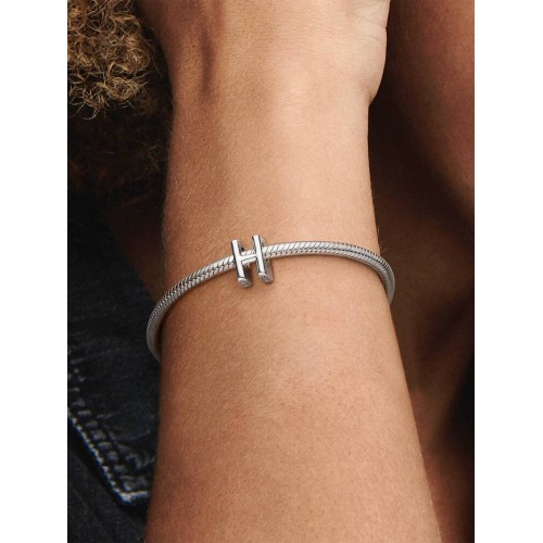 Pandora Moments 797462, Σύμβολο/Pendant, Ασήμι, Γράμμα Η