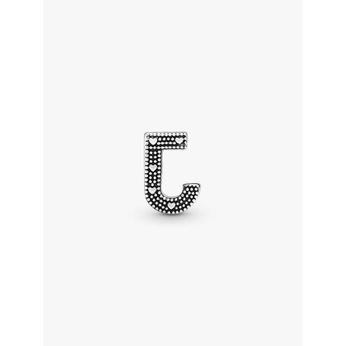 Pandora Moments 797464, Σύμβολο-Pendant, Ασήμι, Γράμμα J
