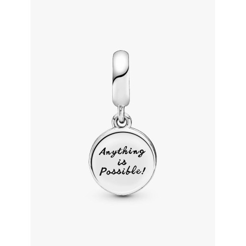 Pandora Moments 797906NRGMX, Σ΄υμβολο/Pendant, Ασήμι, Κρεμαστό Τετρ΄αφυλλο Τριφύλλι