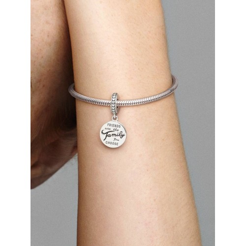 Pandora Moments 798124EN16, Σύμβολο/Pendant, Ασήμι, Κρεμαστό Οικογένεια