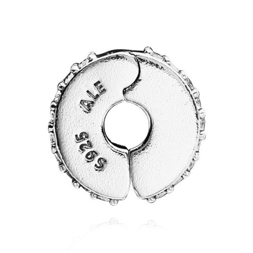 Pandora Moments 798422C01, Σύμβολο/Pendant, Ασήμι, Κλιπ με Pave