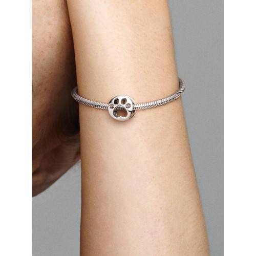 Pandora Moments 798869C00, Σύμβολο/Pendant, Ασήμι, Πατούσες
