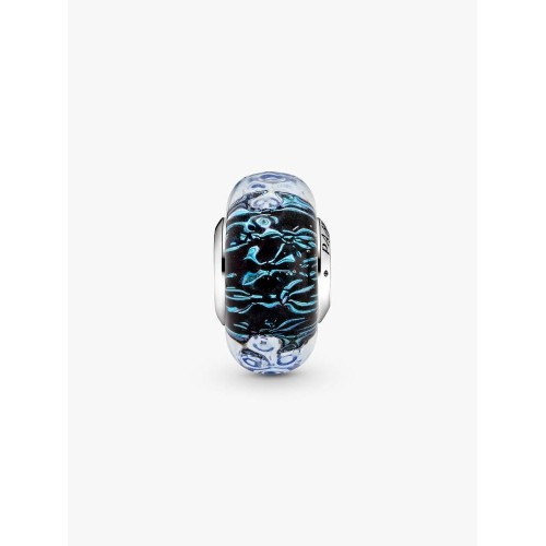 Pandora Moments 798938C00, Σύμβολο/Pendant, Ασήμι, Μπλε Γυαλί Murano