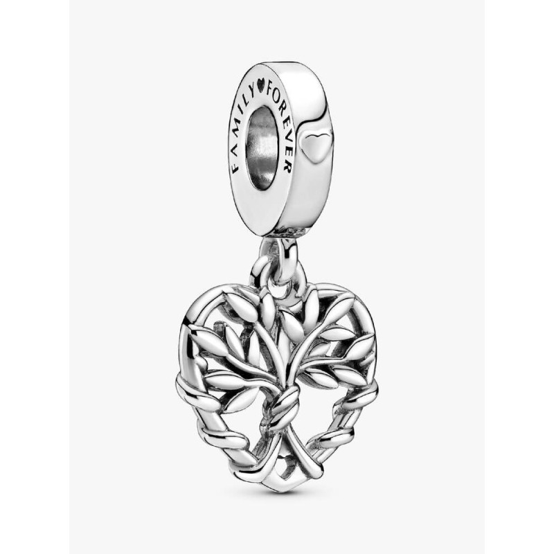 Pandora Moments 799149C00, Σύμβολο/Pendant, Ασήμι, Κρεμαστό Καρδιά Οικογενειακό Δέντρο