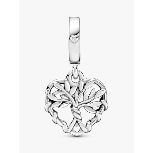 Pandora Moments 799149C00, Σύμβολο/Pendant, Ασήμι, Κρεμαστό Καρδιά Οικογενειακό Δέντρο