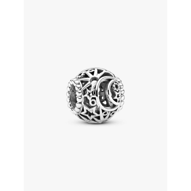 Pandora Moments 799183C00, Σύμβολο/Pendant, Ασήμι, Διάτρητος Ήλιος