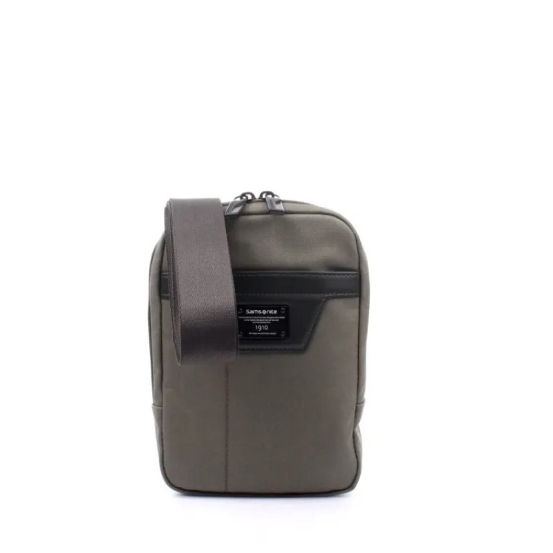 Samsonite 87471-1853 Zenith, Ανδρικό Τσαντάκι Χιαστί, Ύφασμα, Τοπό