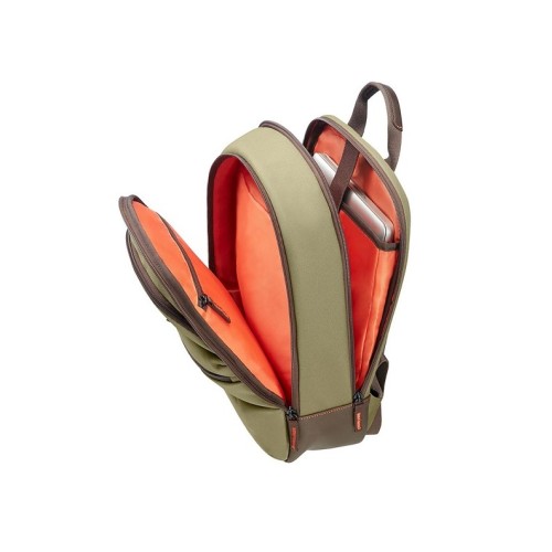 Samsonite 88350-1633 Rockwell, Χαρτοφύλακας/Τσάντα Laptop, Ύφασμα, Χακί