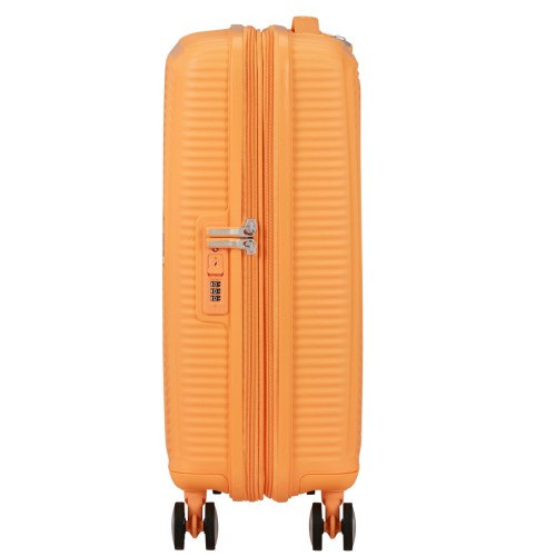 American Tourister 88472-A937 Soundbox Papaya Pop, Βαλίτσα Μικρή/Καμπίνας 55 × 40 × 20cm, Πολυπροπυλένιο, ATAN, Πορτοκαλί